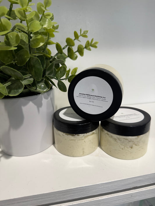 Geranium Helichrysum Body Butter 4 oz