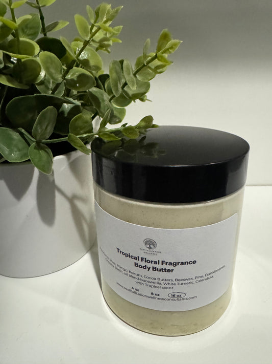 Tropical Floral Fragrance Body Butter